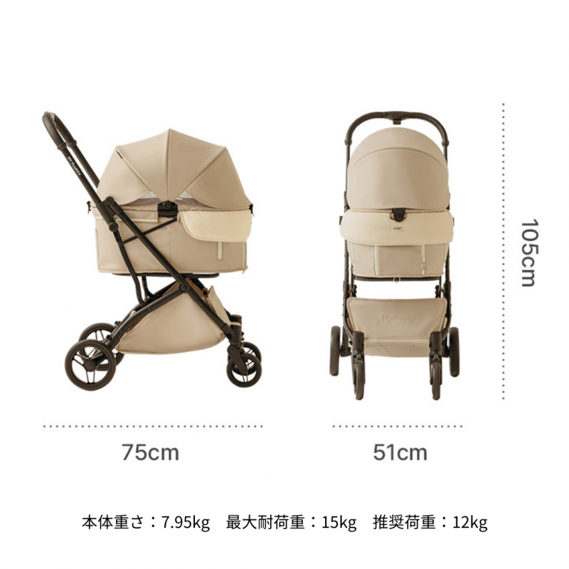 予約商品】CAMPOプレミアムバギー - ペット用品通販サイトノーランロス