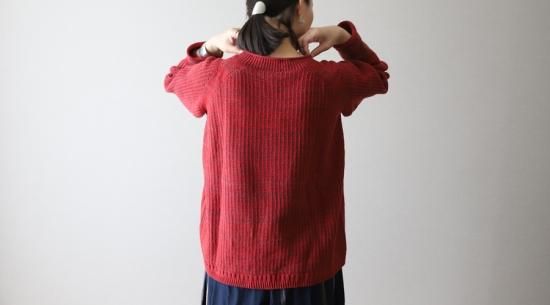tamaki niime(タマキ ニイメ) 玉木新雌 PO knit グゥドゥ サイズ2 01