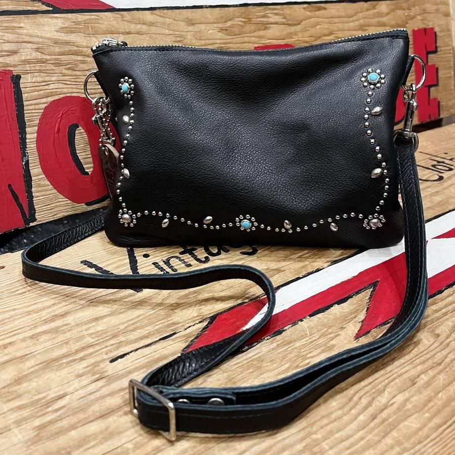 HTC サコッシュ バッグ クラッチバッグ ショルダー ストラップ付