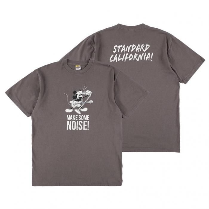 スタンダードカリフォルニア チャコール ミッキーTシャツ Disney