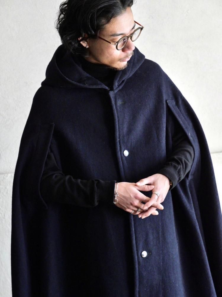 1964's French Military Vintage Wool Cape, NAVY - Vintage & Archive