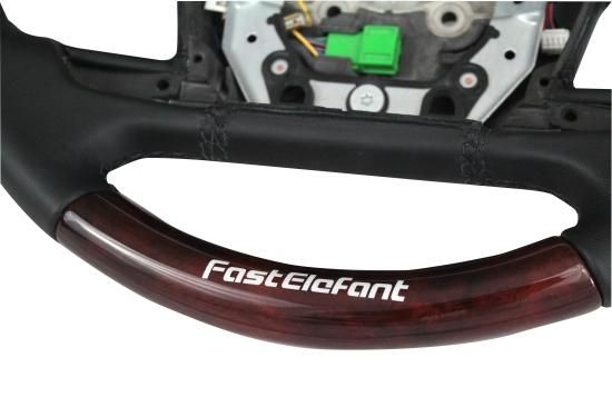 FE ハンドルグリップ加工 VOLVO FH（ウッドコンビ）｜【トラック