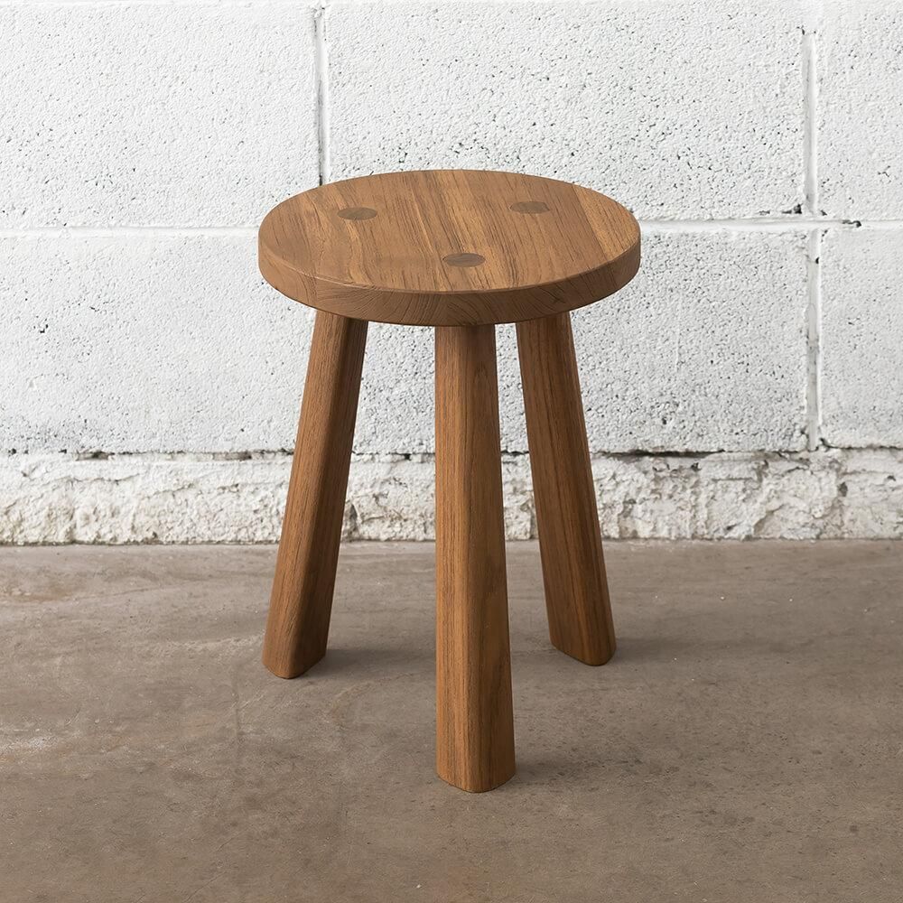 SUNDAY CARPENTER 丸型スツール 高さ38cm（BUTTON STOOL 29）