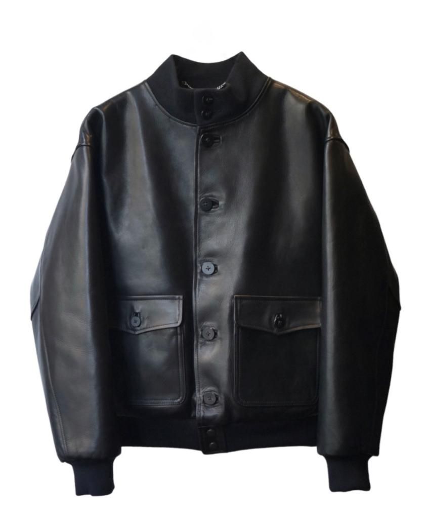 A1 JACKET】cow leather - Time is on