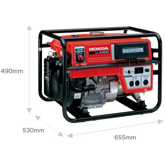 ホンダ(HONDA) 三相発電機 ET4500-J1 【50Hz】(東日本) 200V メーカー