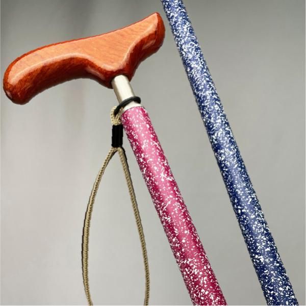 杖 伸縮式 和彩 春夏秋冬 安心の日本製 軽くておしゃれ 高級感