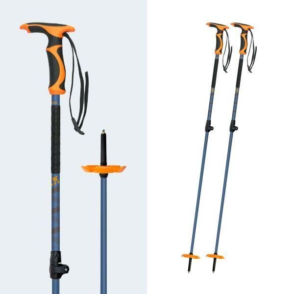 スキーストック バックカントリー【FAST BC カーボン】スキーポール