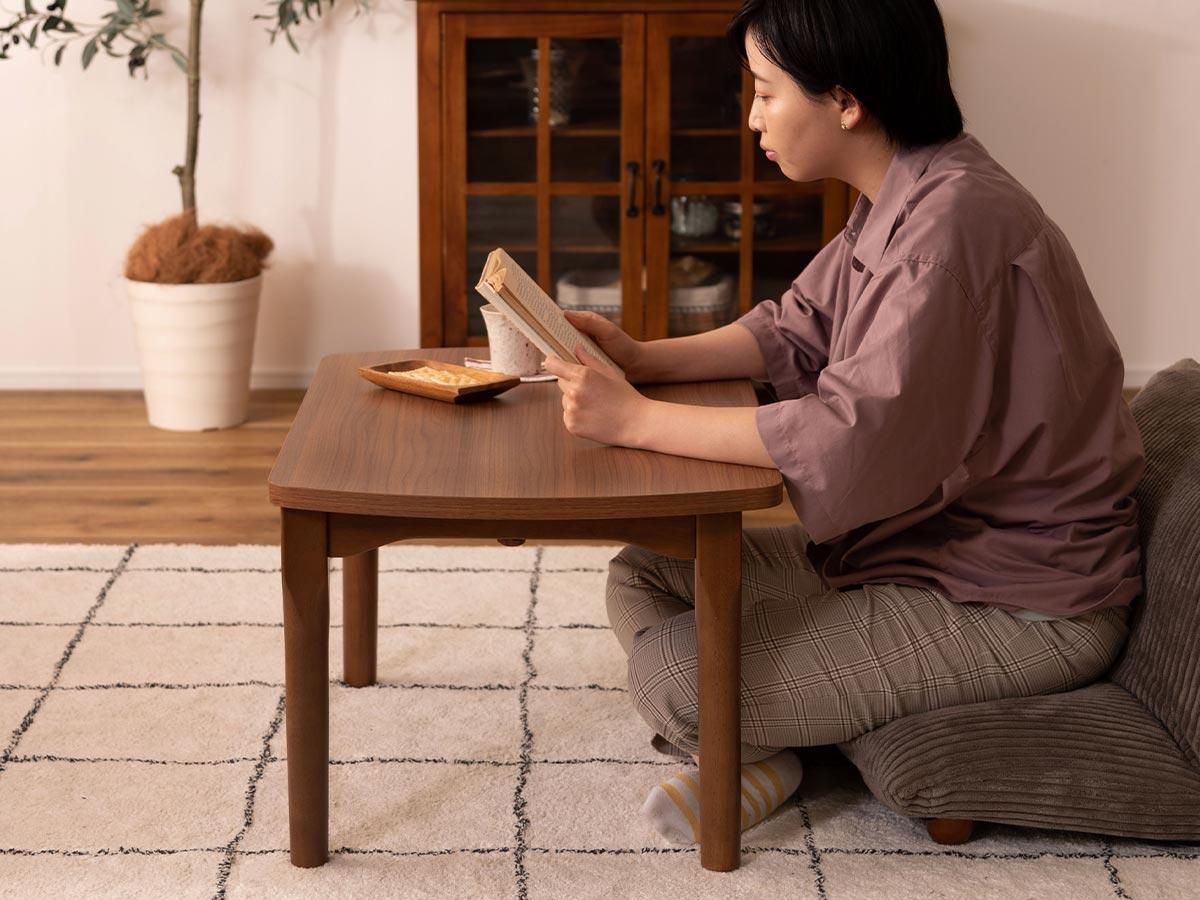 一人暮らしにおすすめ！2段階のハイ・ロー高さ調節可能なこたつ