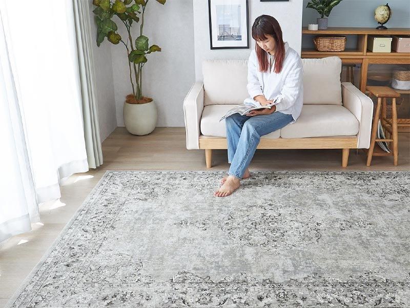 シャビーシックなインテリア空間を。触り心地が良く耐摩耗性に優れた