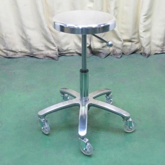 完売【中古】タカラベルモント スツール『D-STOOL ALUMI（D-スツール