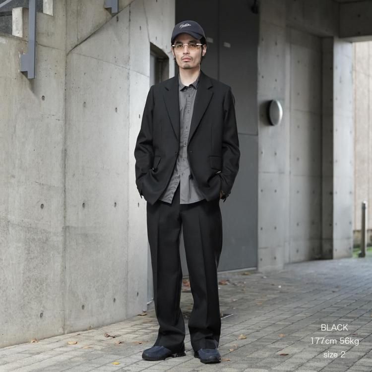 マーカウェア MARKAWARE 25aw ワイドストレートトラウザー ヘビー