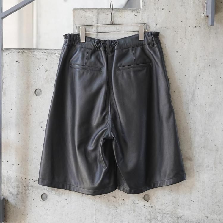 シーシーユー CCU 26ss スラックスショーツ シープレザー SLACKS