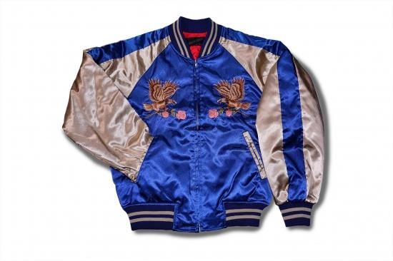 美品 豪華刺繍 小泉進次郎 テーラー東洋 スカジャン 横須賀ジャンパー