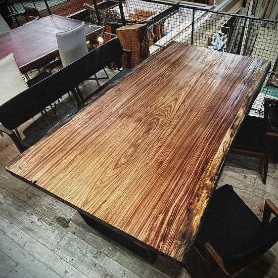 NO4 ベリ一枚板｜一枚板テーブル 通販｜大阪｜一枚板・無垢板家具工房