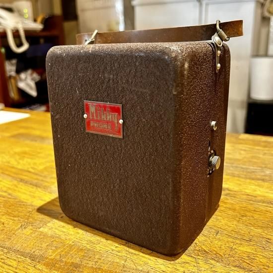 携帯型蓄音機ミッキーフォン | 日本製1940年代 | 1年保証付き - 蓄音機