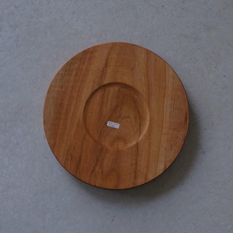 村上圭一 / K-9 サクラ 彫目盆 Φ240 - RHINES