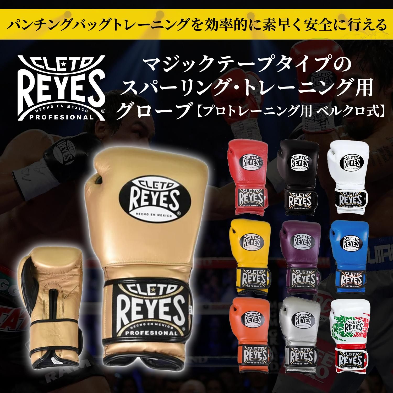 レイジェス(reyes) マジックテープタイプのスパーリング・トレーニング