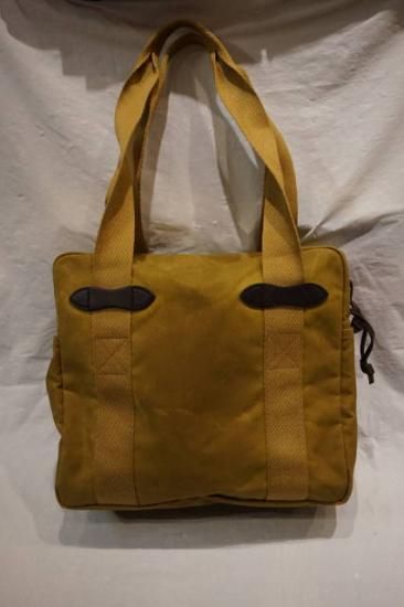 FILSON』（フィルソン）ティンクロス ジッパー トートバッグ オイル