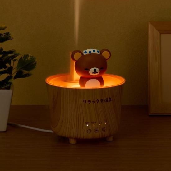 商品情報：ルームライト加湿器リラックマ温泉 KH-G91-RRK｜CCP