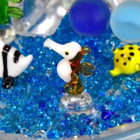 ミニチュアガラス細工｜海の仲間｜FGスタジオ｜フォーカート