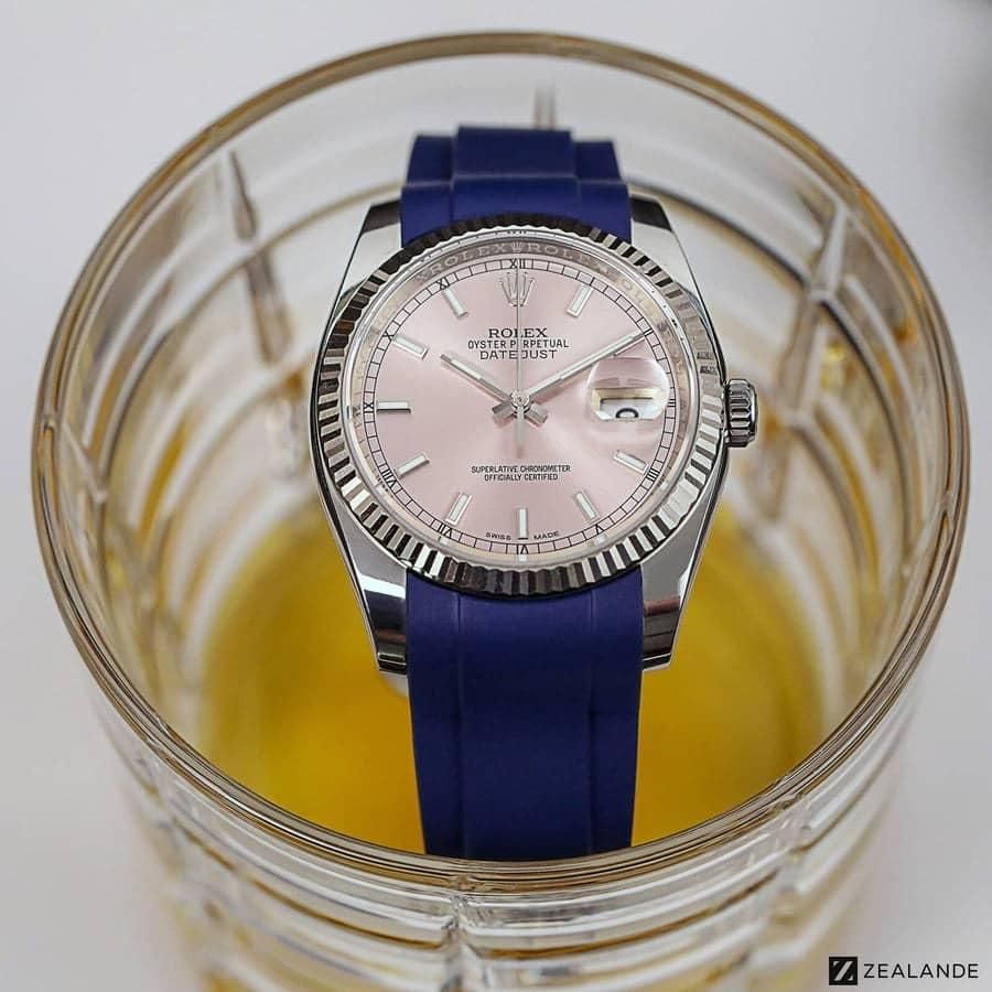 デイトジャスト 36mm 用ラバーベルト(6桁品番用 116200等）【EBISU