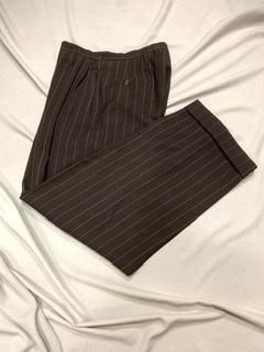 30s 40s スラックス ヴィンテージ 幅広 1940年代 ウールギャバジン