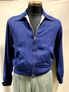 50s リバーシブル 総カスリ ギャバジャン ギャバジン ギャバジン