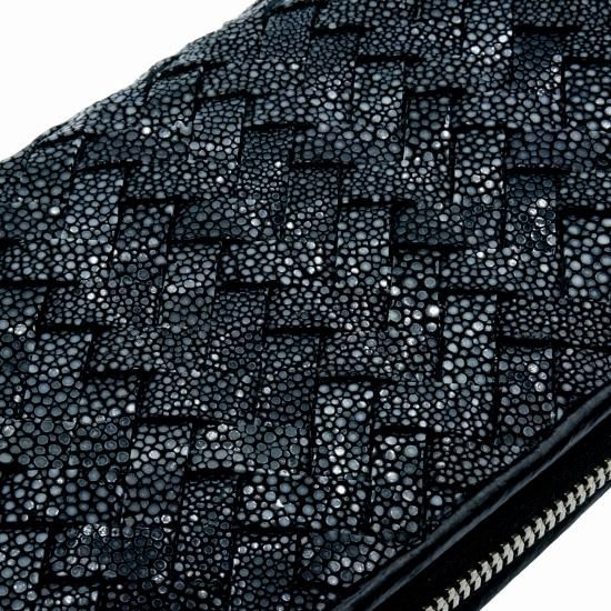 ☆激レア☆長財布☆スティングレイ☆牛革レザー☆エイ革☆メンズ