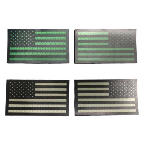 IRRスタイル 星条旗ワッペン モノトーン - ミリタリーショップ