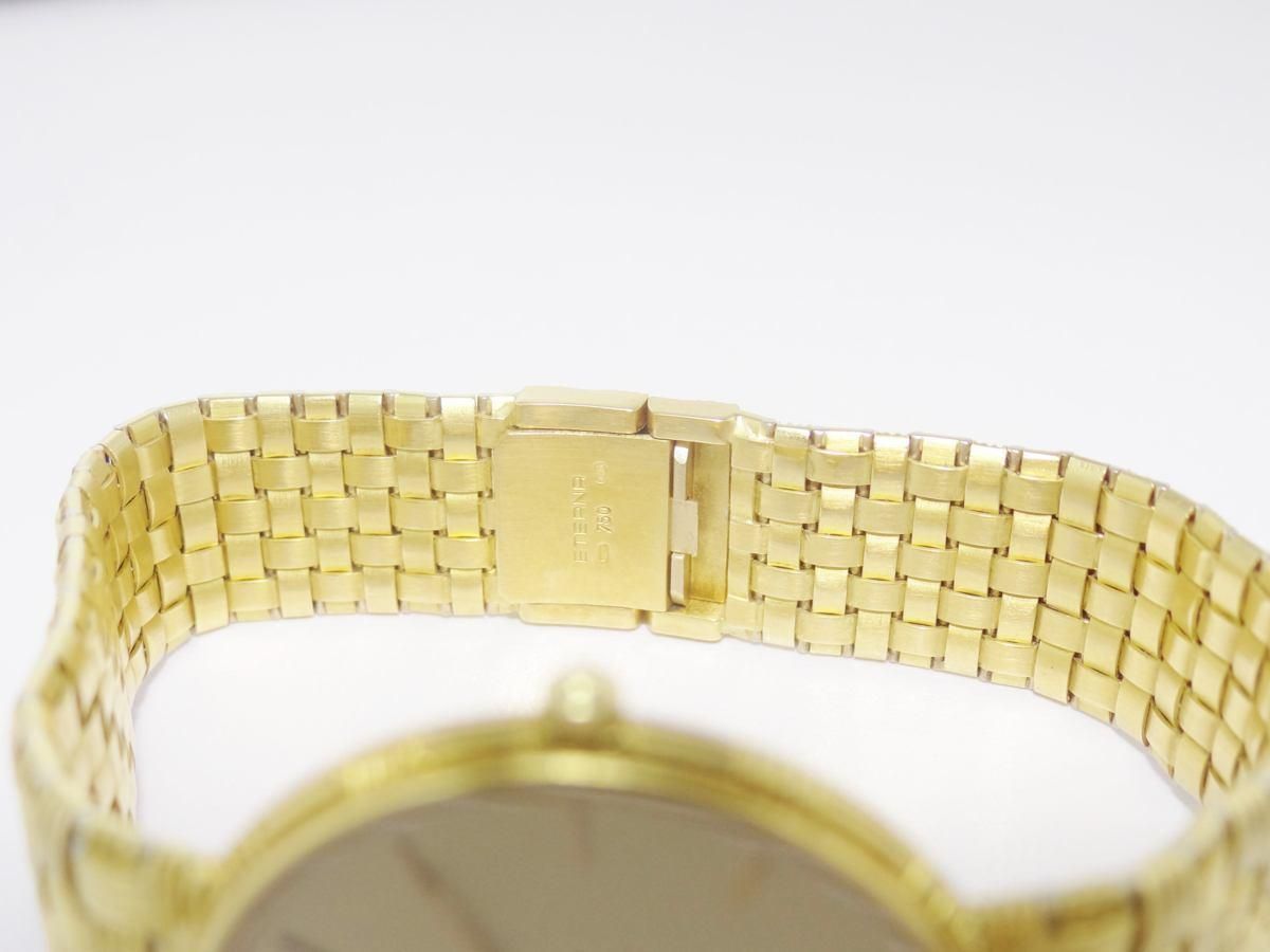 K18エテルナ/クオーツ/69.5g/金無垢時計/イエローゴールド素材/ケース