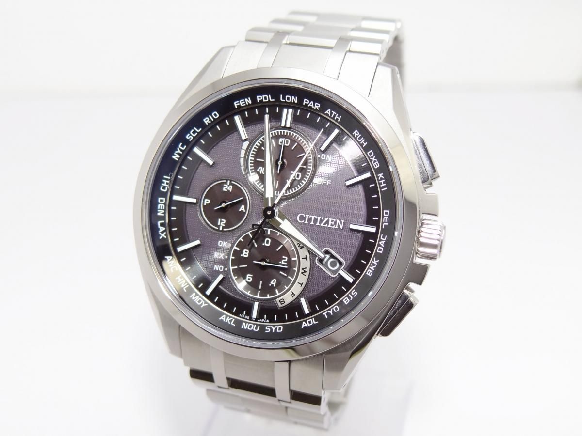 シチズン/エコドライブ/アテッサ/H804-T018696/ブラック系文字盤/参考