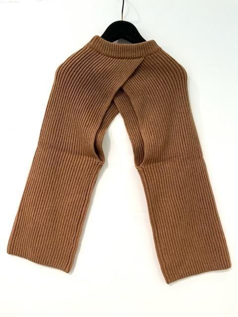 HYKE(ハイク)/RIBBED KNIT WOOL SHRUG