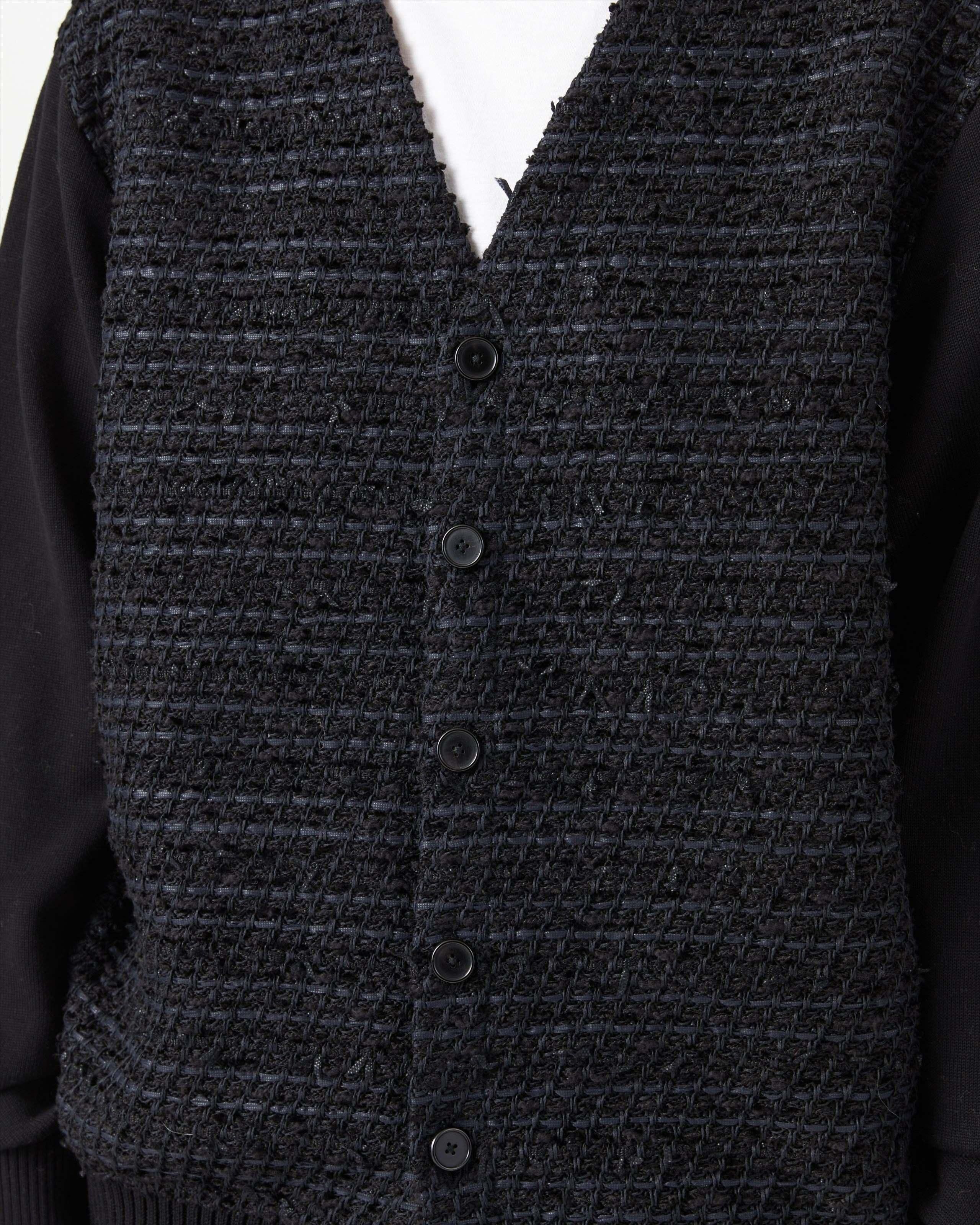 BASIC TWEED CARDIGAN - Yonetomi STORE ONLINE｜ヨネトミストアオンライン