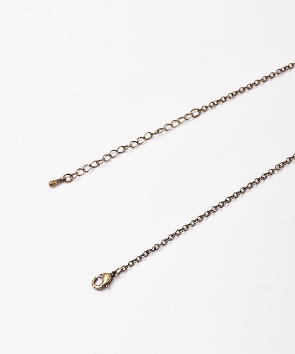 2色展開】オーバル メダイ ネックレス ゴールド - 古着屋