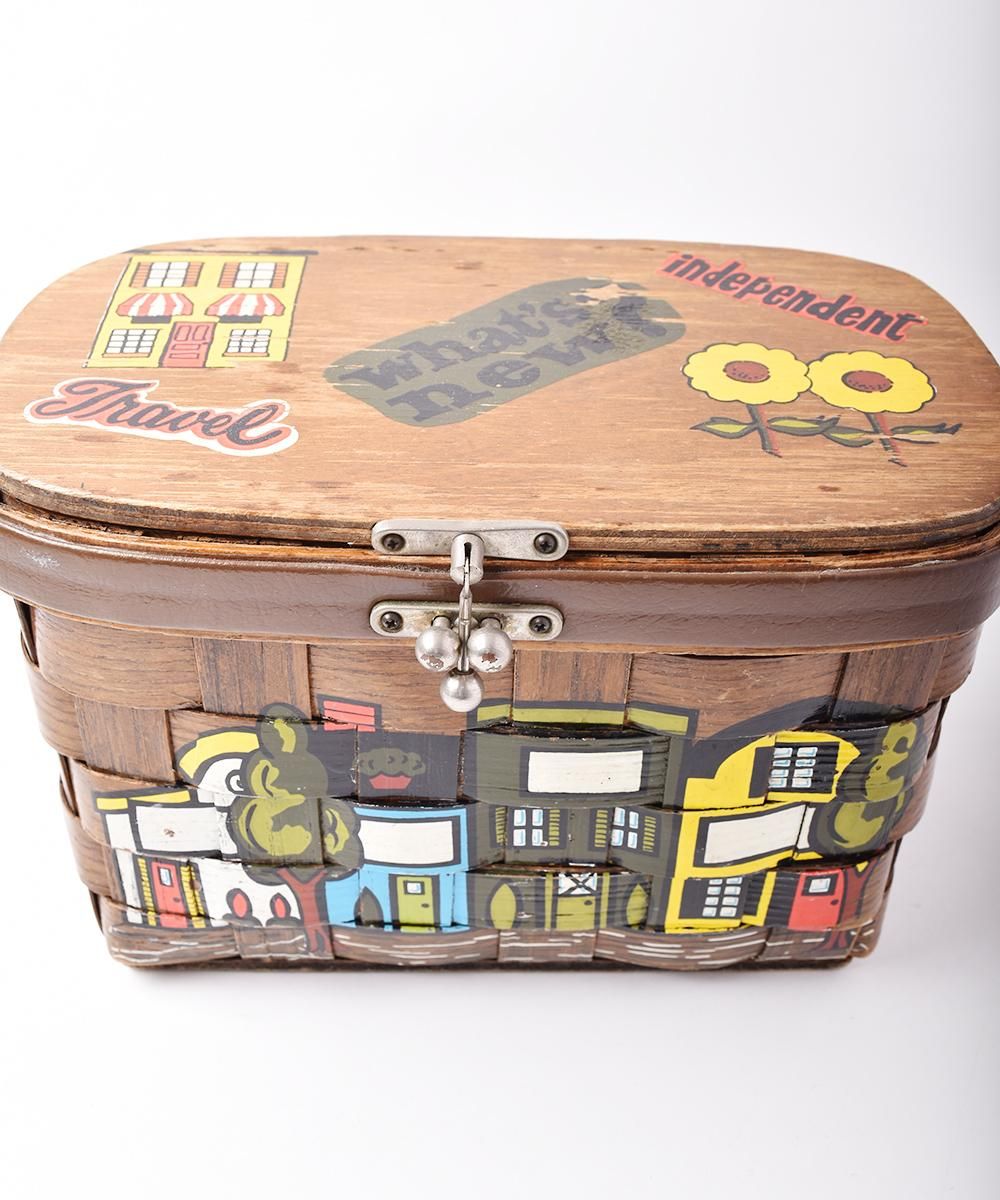 Caro-Nan バスケットバッグ - 古着屋グレープフルーツ ムーン