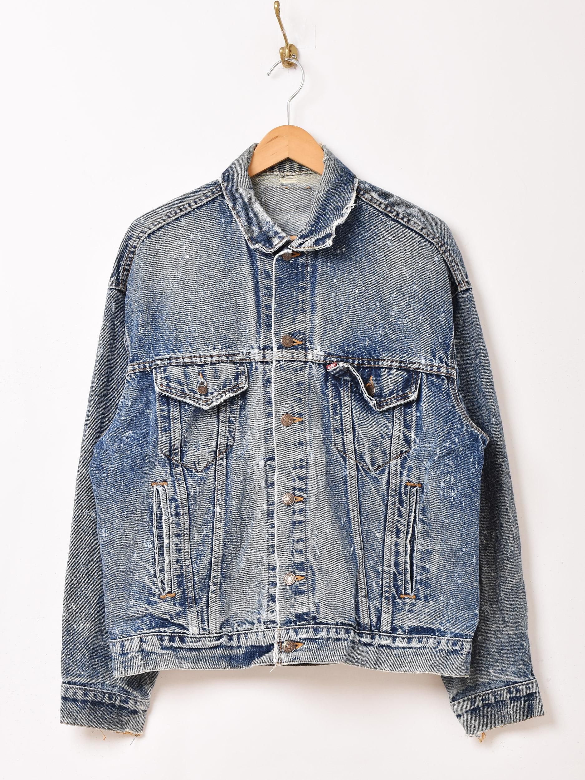 80's Levi's | ギャラクティックウォッシュ デニムジャケット - 古着屋