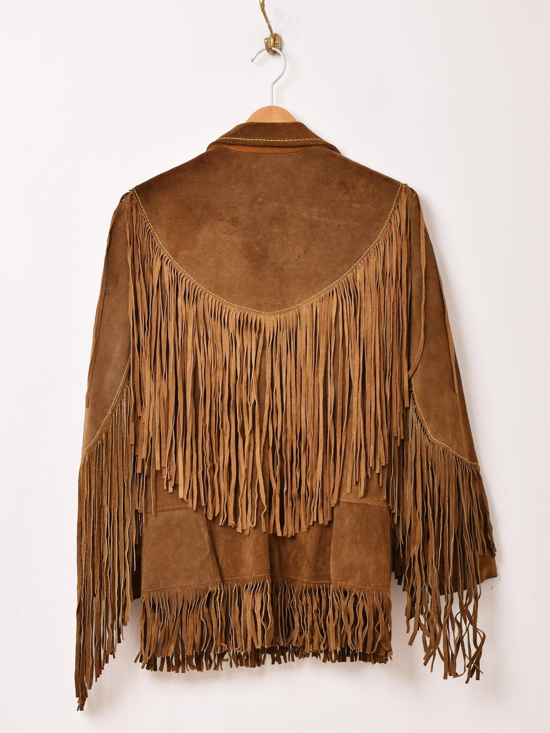 70's Ms.PIONEER フリンジジャケット | スエード - 古着屋