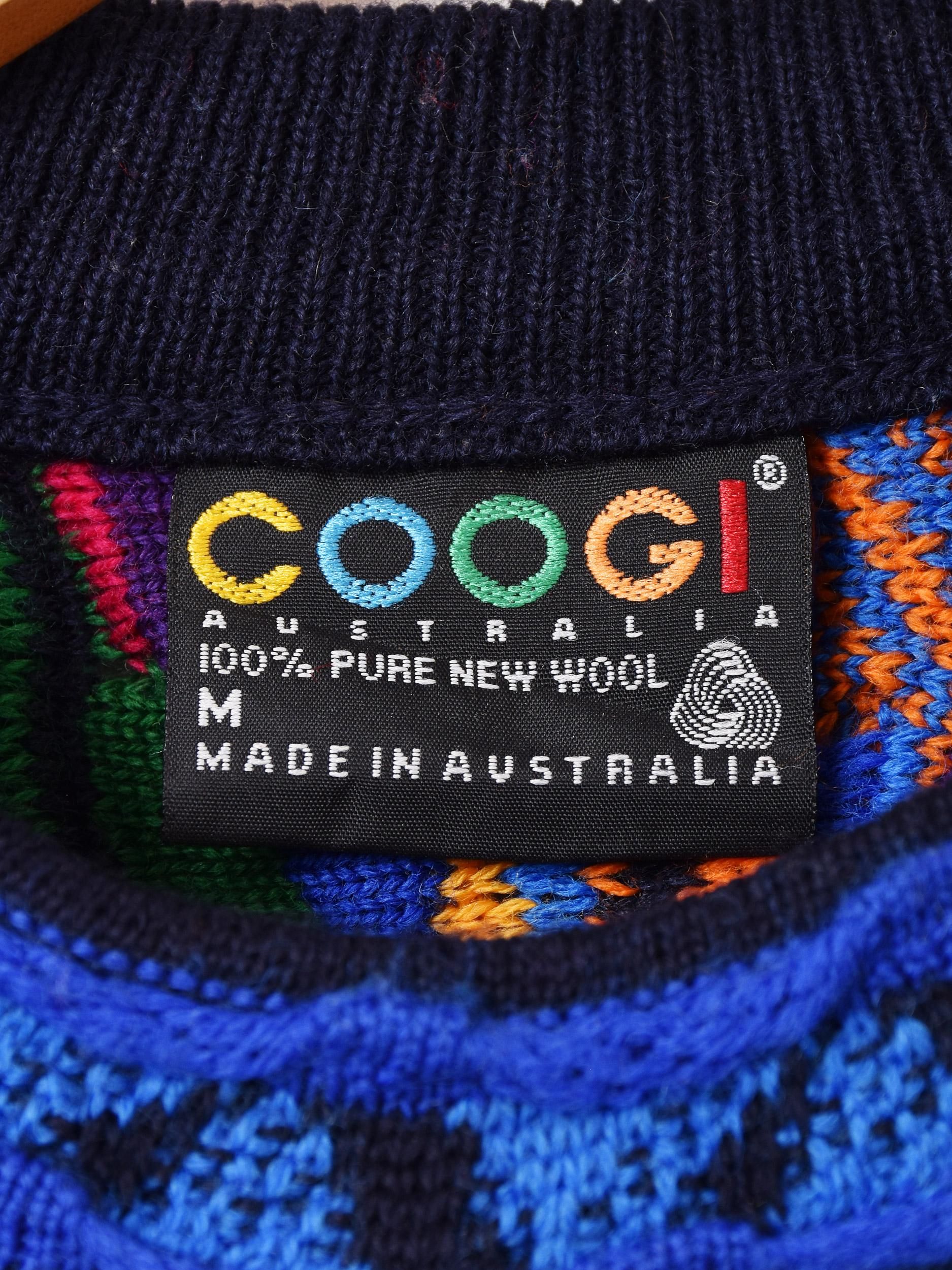 90's COOGI 3Dニットセーター | オーストラリア製 - 古着屋