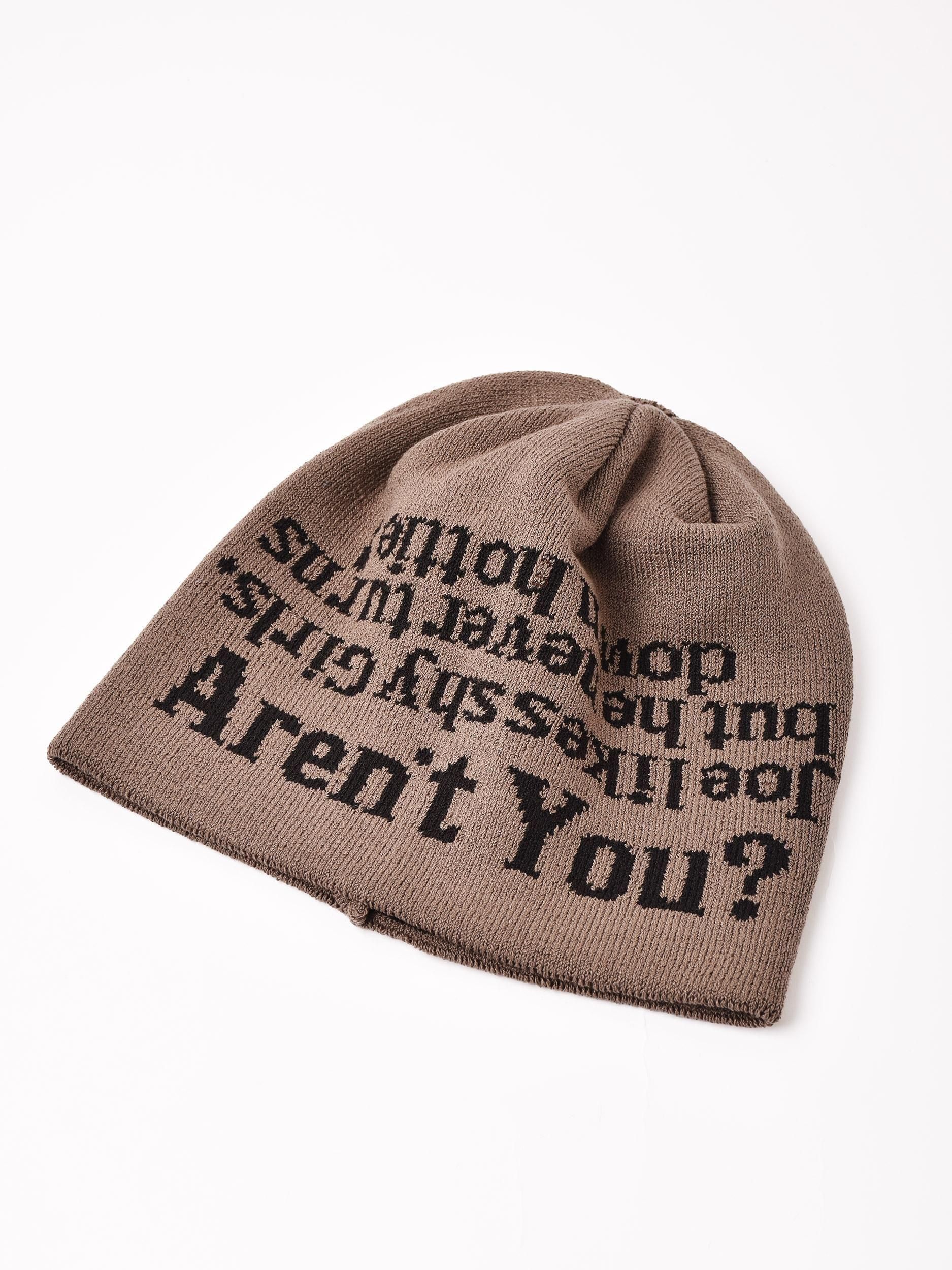 ロゴデザイン ニットキャップ | 6色展開 - 古着屋グレープフルーツ