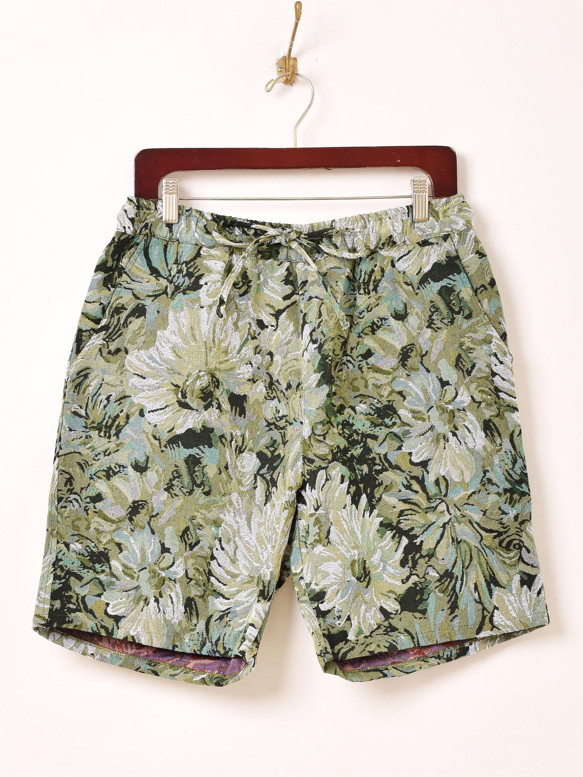 花柄ゴブランショートパンツ | Backers - 古着屋グレープフルーツ