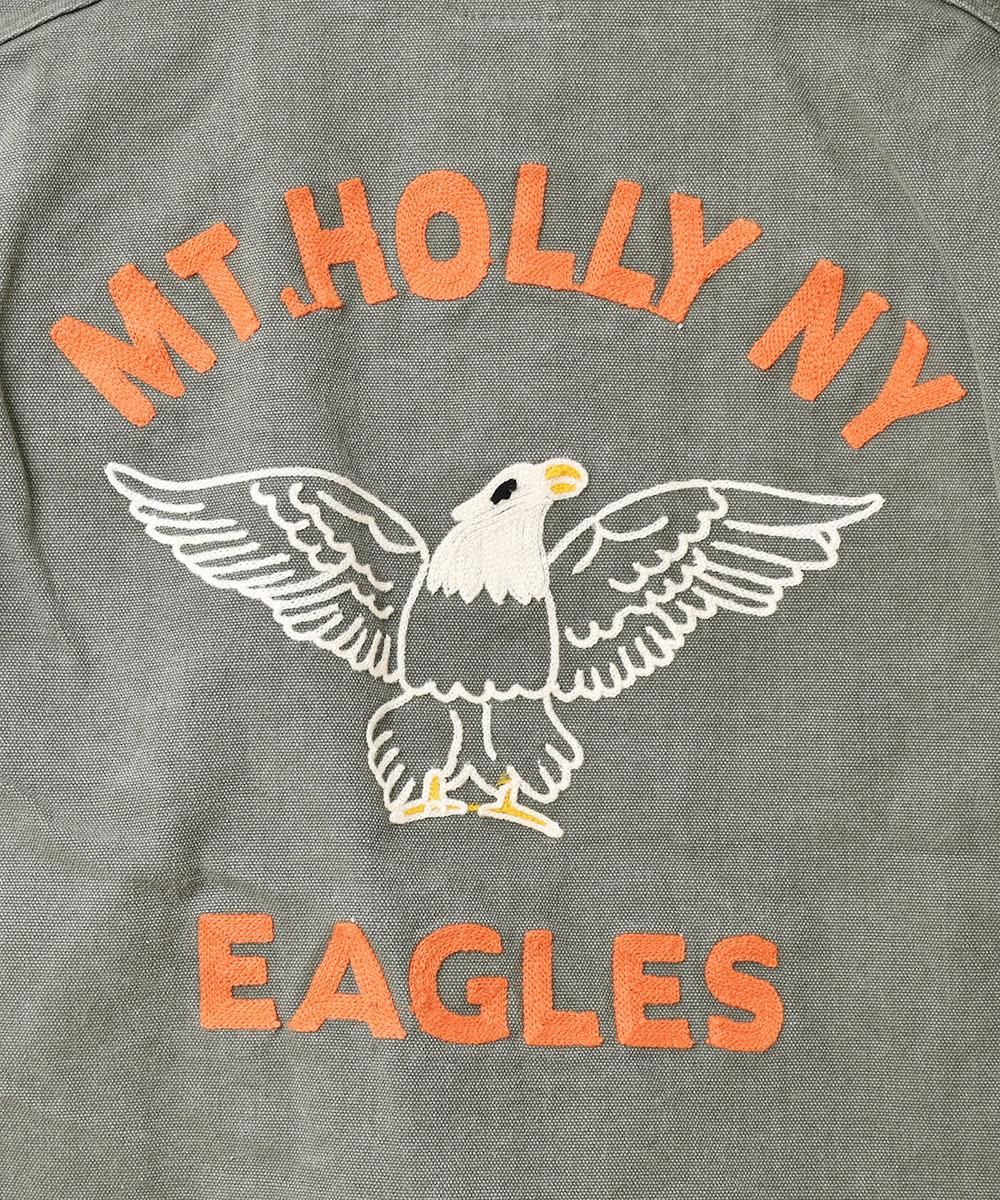 3色展開】「Backers」刺繍入り ヘビージャケット「MT.HOLLY MY EAGLES