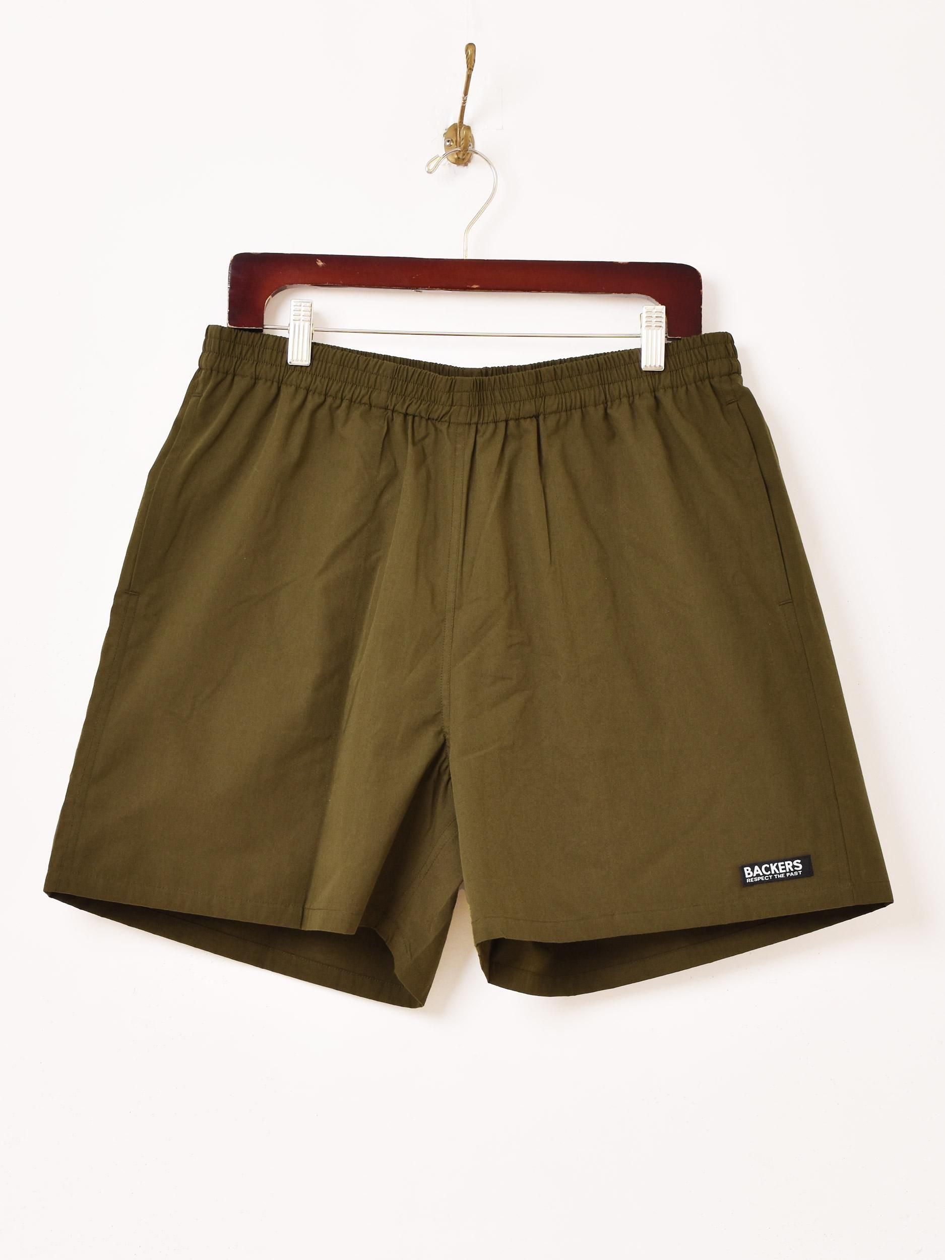 Backersロゴ イージーショートパンツ | グレー - 古着屋