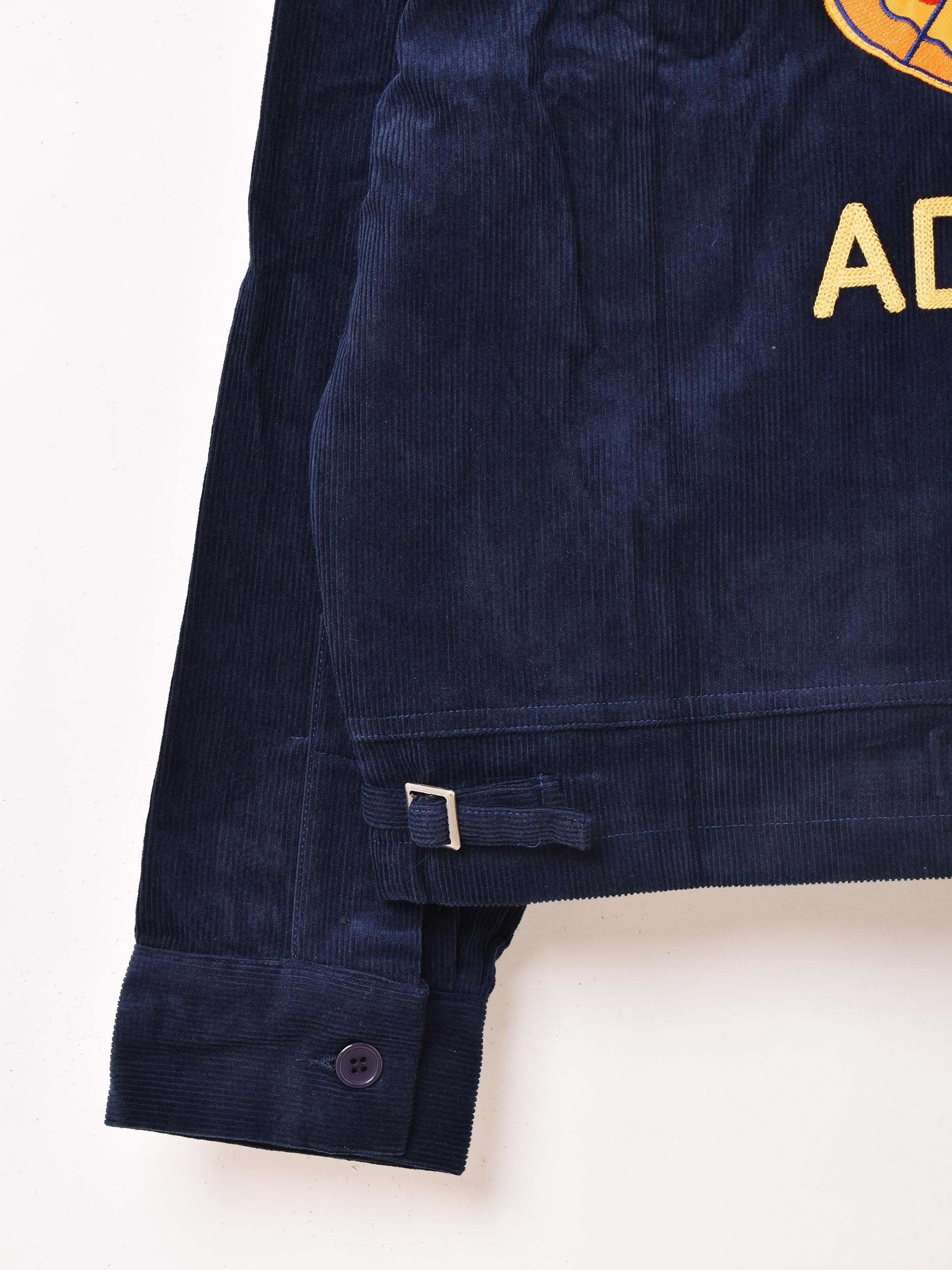 FFAジャケット|コーデュロイ|ネイビー - 古着屋グレープフルーツ