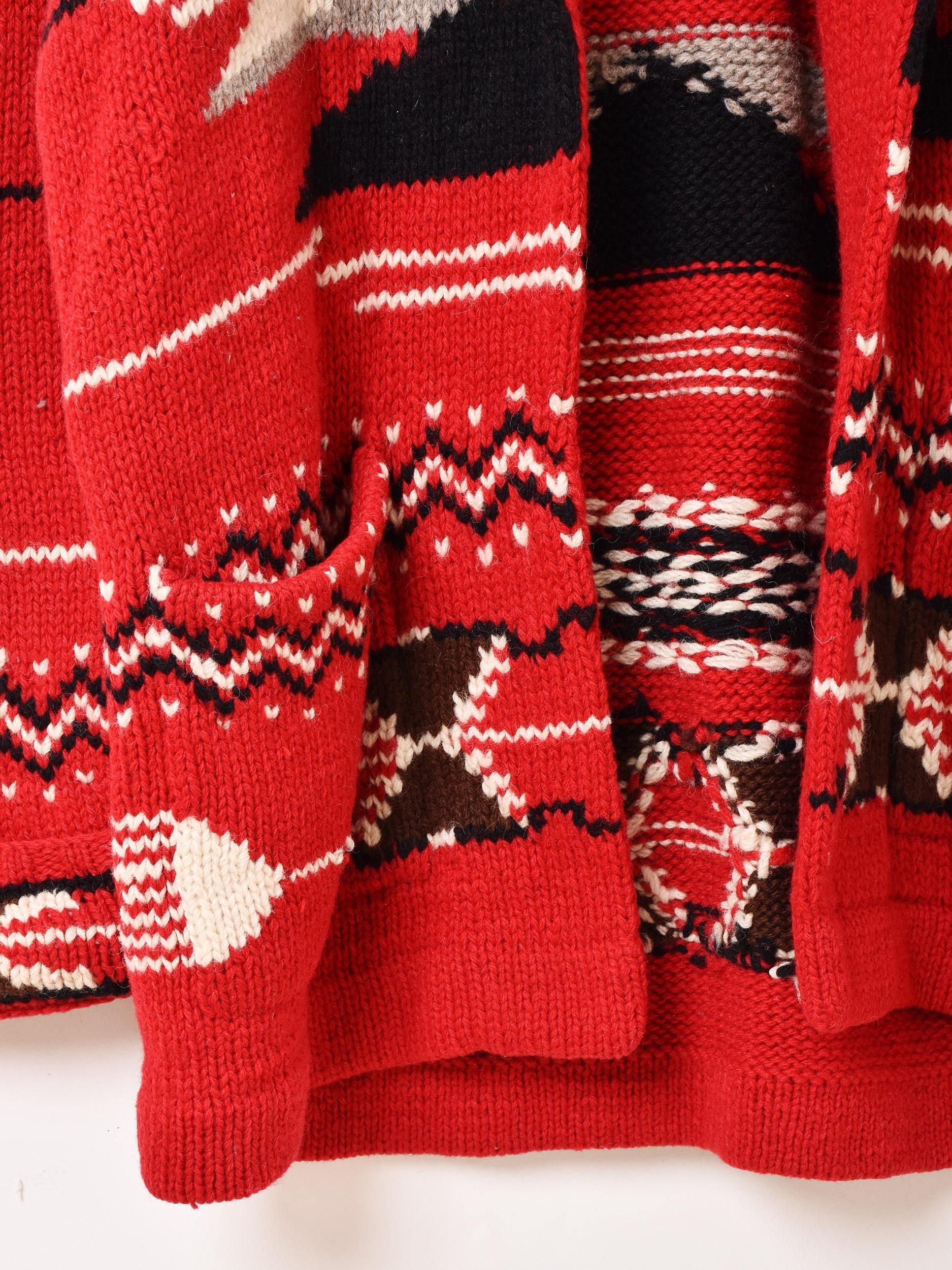 Ralph Lauren ショールカーディガン | ネイティブ柄 - 古着屋