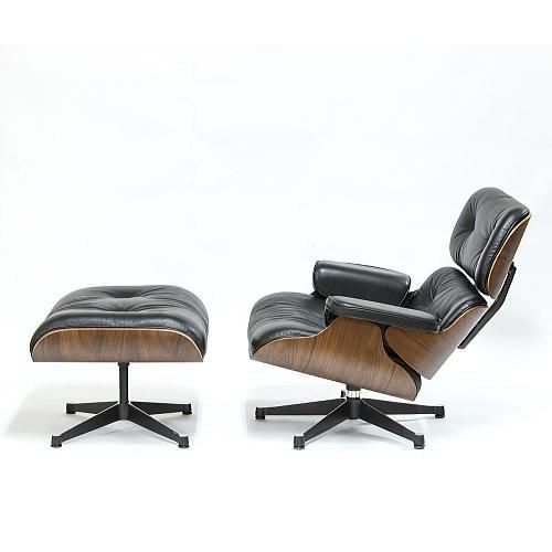 イームズ】 ラウンジチェア＆オットマン ウォールナット[リプロダクト
