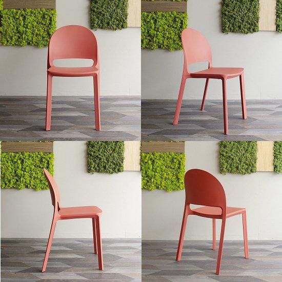 ルナチェア | スタッキングチェア 3色 - デザイナーズ家具 リ
