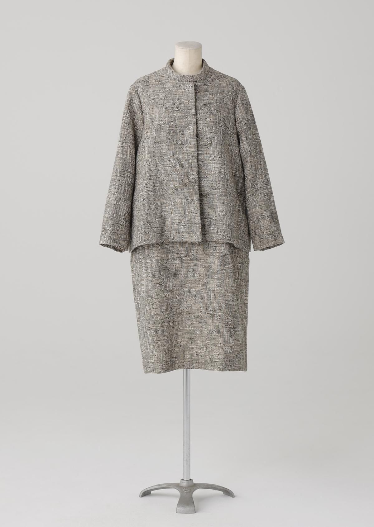 ケープジャケット/イタリアンジャガード - online store | nooy / ヌーイ