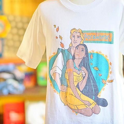 キ*ー様 ディズニー ヴィンテージ ポカホンタス パーシー リスト T