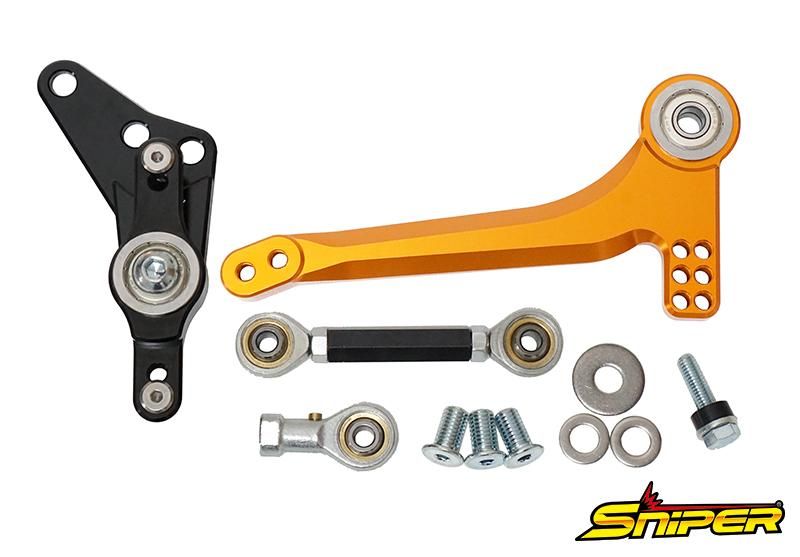 NINJA ZX-25R ZX-4R SE ストリート用バックステップ対応 逆シフト変換