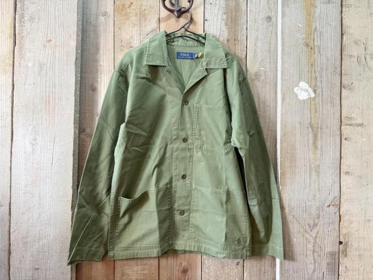 Polo Ralph Lauren(ラルフローレン):ミリタリー シャツ ジャケット